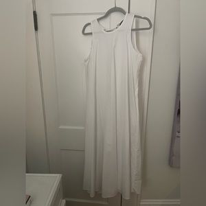 Zara White Cotton Dress